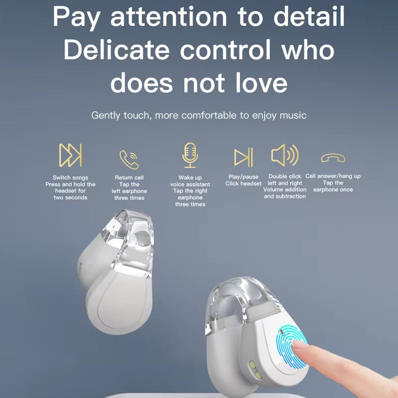 New Q60 TWS Bluetooth Earphone 9D Stereo Wireless Headphone In-Ear Hifi Earbud Handfree Headset with Microphone for Xiaomi 2025