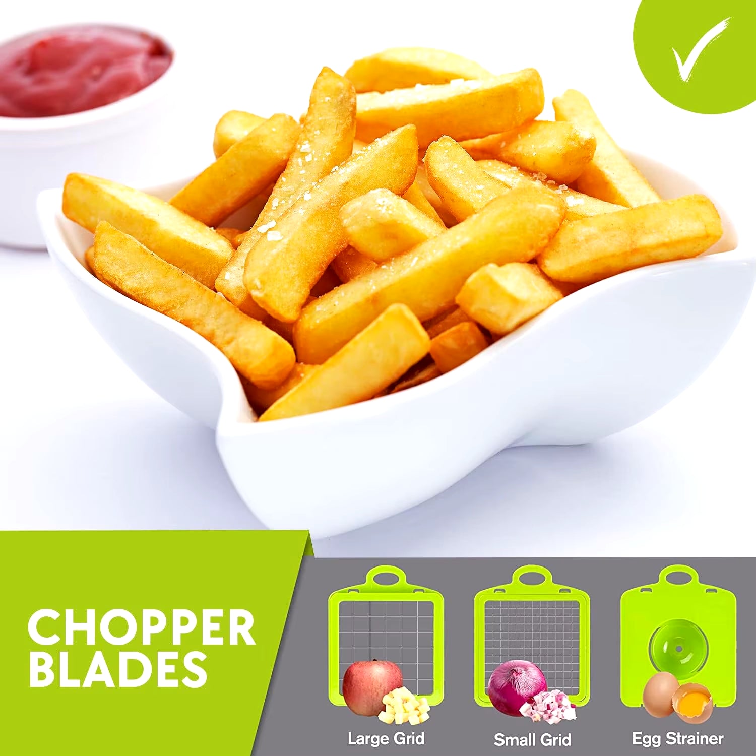 16 IN1 Mandoline Slicer Veggie Food Chopper Vegetable Cutter Tomato Carrot Grater Cheese French Onion Shredders Kitchen Tool