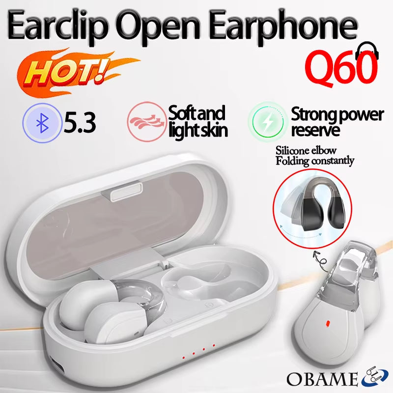 New Q60 TWS Bluetooth Earphone 9D Stereo Wireless Headphone In-Ear Hifi Earbud Handfree Headset with Microphone for Xiaomi 2025