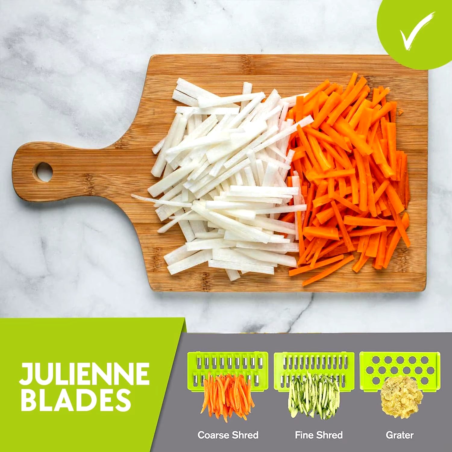16 IN1 Mandoline Slicer Veggie Food Chopper Vegetable Cutter Tomato Carrot Grater Cheese French Onion Shredders Kitchen Tool